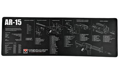 TEKMAT RIFLE MAT AR15 BLK