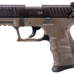 P22 22LR BLK/FDE 10+1 3.4″ CA