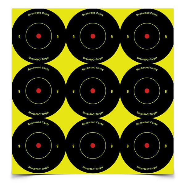 B/C SHT-N-C RND BULLSEYE TGT 108-2″