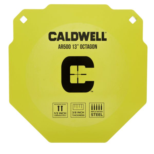 CALDWELL AR500 13″ OCTAGON