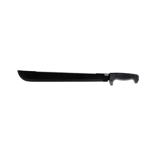 SOG SOGFARI MACHETE BLACK 18″ W/STH