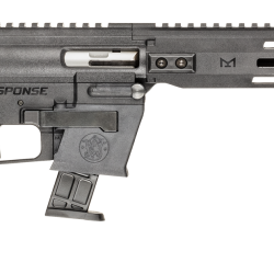Smith & Wesson 13978 Response *CA Compliant 9mm Luger 10+1 16.50″ Black Oxide Threaded Barrel, Black Anodized Picatinny Rail Polymer Receiver, M-LOK Handguard, Black Synthetic Stock, Textured Grip