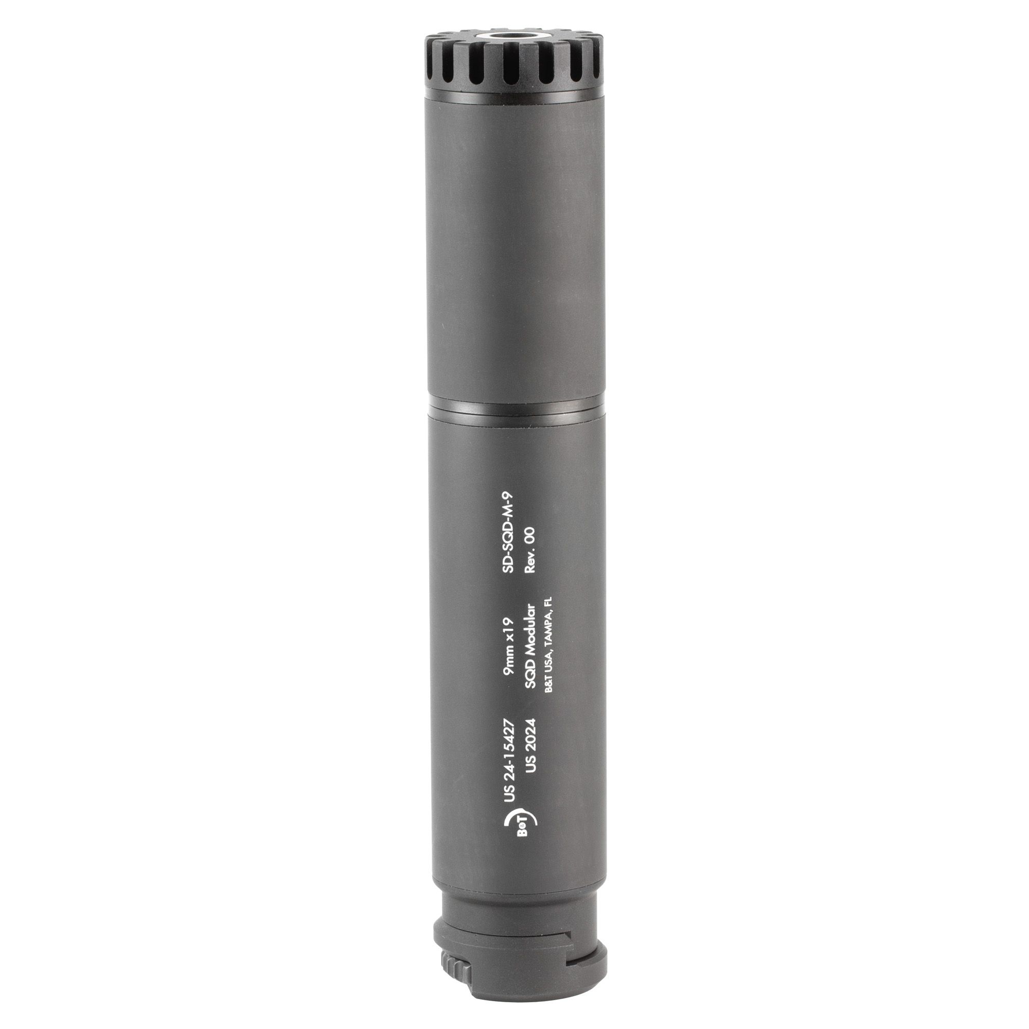 B&T SQD 9MM MODULAR SUPPRESSOR GRY