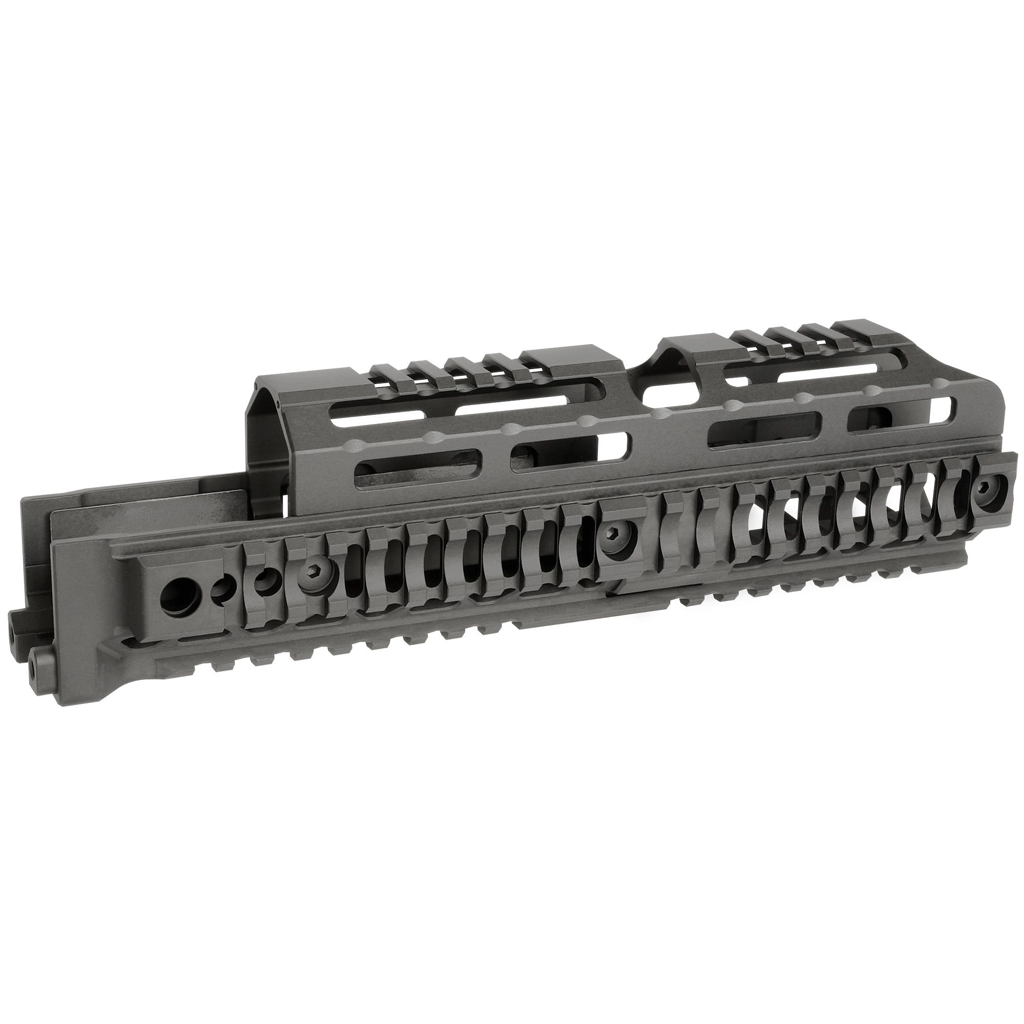 MIDWEST AK ALPHA QUAD RAIL 10″ BLK