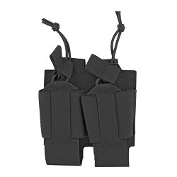 BH FOUNDATION DBL PSTL MAG POUCH BLK