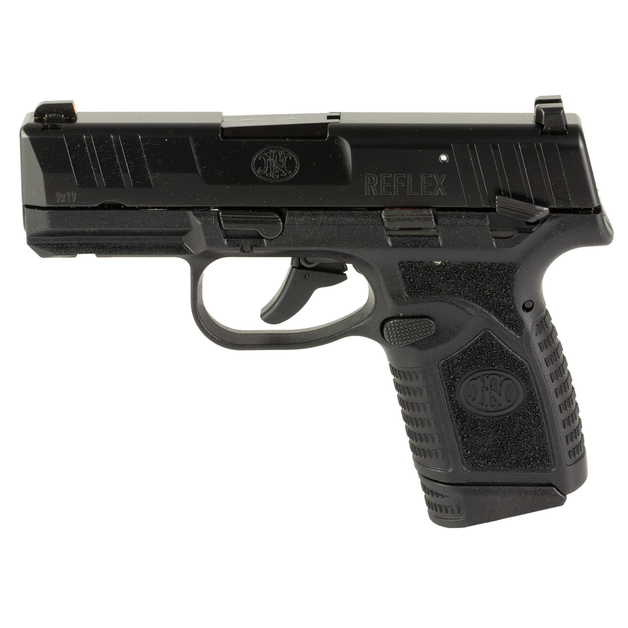 FN REFLEX MS 9MM 3.3″ 15RD BLK