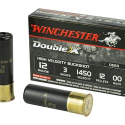 WIN DBL X HV 12GA 3″ 00BK 12P 5/250