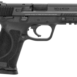 Smith & Wesson LE 11647 M&P 40 M2.0 
40 Smith & Wesson (S&W) Double 4.25″ 15+1 Black Interchangeable Backstrap Grip Black Stainless Steel Slide