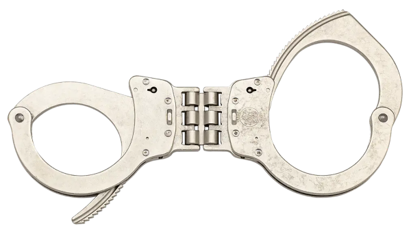 Smith & Wesson 350133 1H-1 Universal Hinged Nickel Carbon Steel