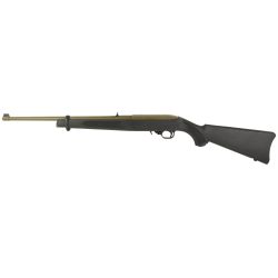 RUGER 10/22 22LR 18.5″ 10RD FDE/BLK
