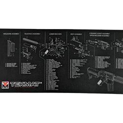 TEKMAT RIFLE MAT AR15 BLK