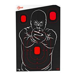 ALLEN EZ AIM 12″X18″ BAD GUY 5PK