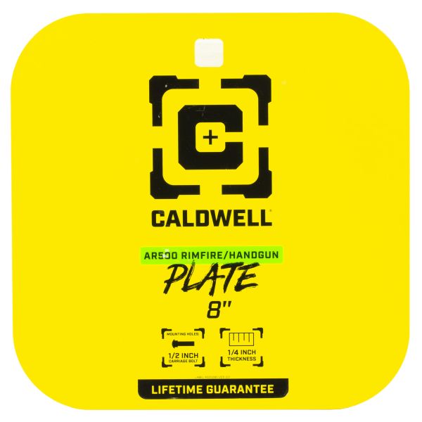 CALDWELL AR500 1/4″ RF/HG 8″ GONG