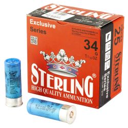 STERLING EXCLSV 12GA 2.75″ #4 25/250