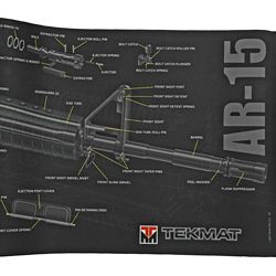 TEKMAT CUTAWAY RIFLE MAT AR15 BLK