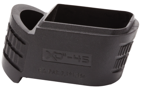 Springfield Armory XD45383 Backstrap Sleeve  made of Polymer with Black Finish & 1 Piece Design for 45 ACP Springfield XD-M Compact with #3 Backstrap