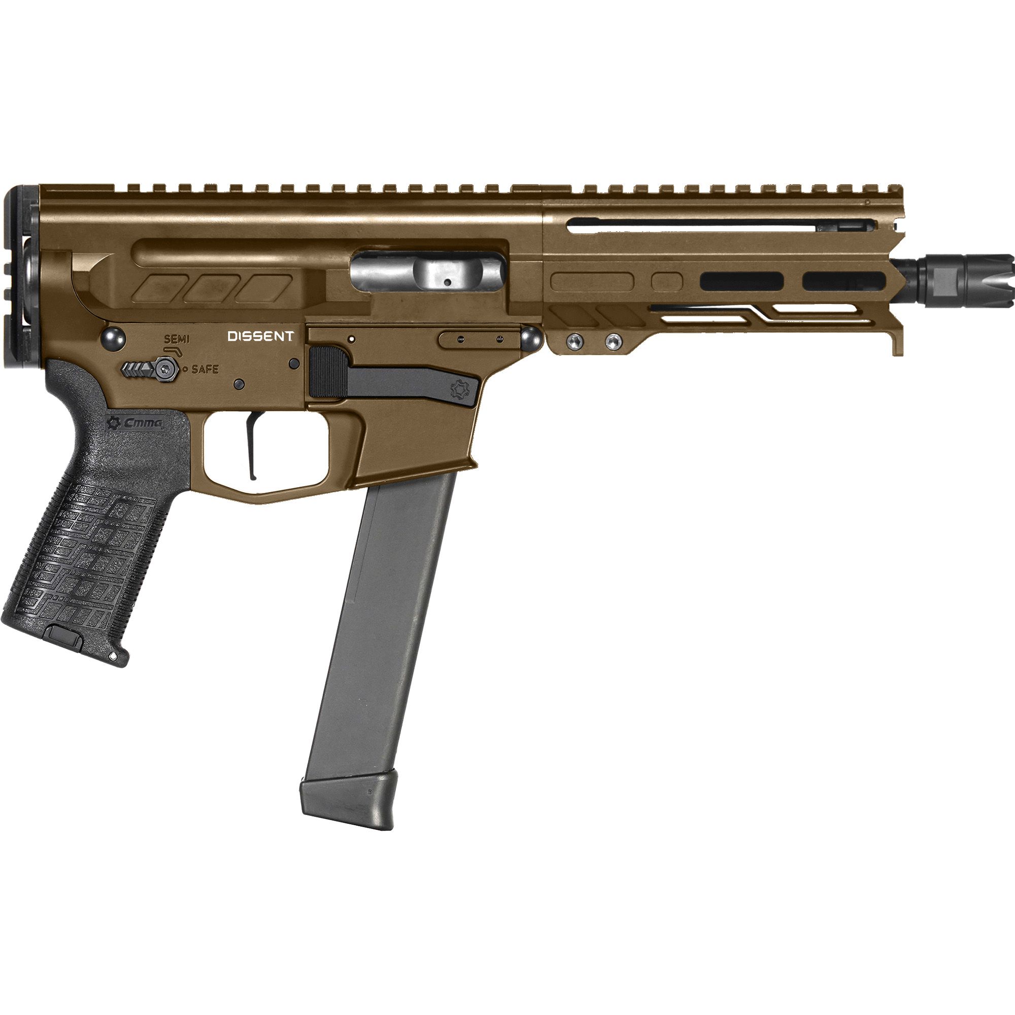 CMMG DISSENT MKGS 9MM 6.5″ 33RD MB