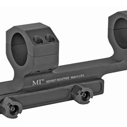MIDWEST 1″ SCOPE MOUNT GEN2 BLK