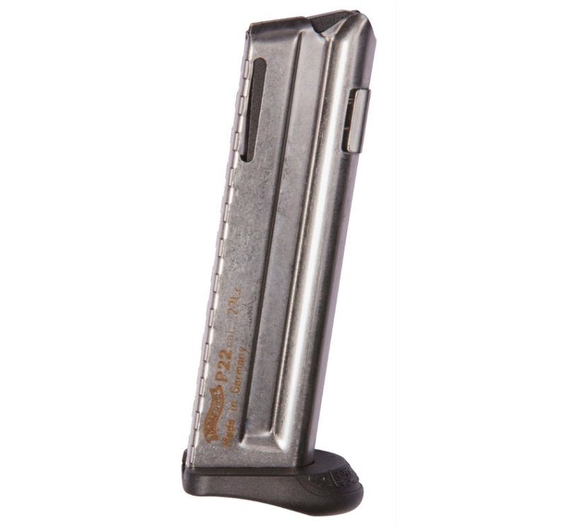 MAGAZINE P22 10RD W/FINGERREST