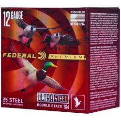 FED ULT STL 12GA 3″ 1.25OZ #2/#4 25