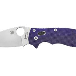 SPYDERCO MANIX 2 G-10 DARK BL 3.375″
