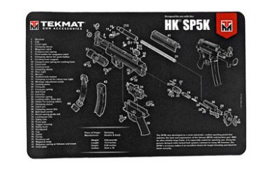 TEKMAT PISTOL MAT H&K SP5K