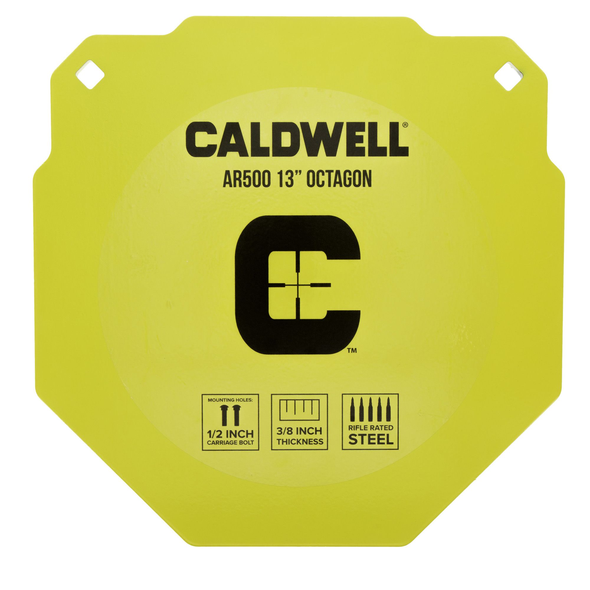 CALDWELL AR500 13″ OCTAGON