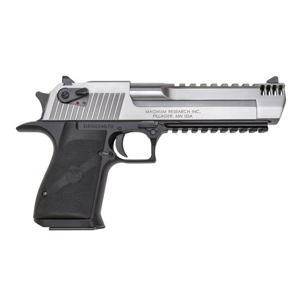 DE MK19 50AE 6″ 7RD BLK/STS ALUM