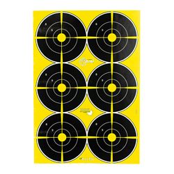 ALLEN EZ AIM 12″X18″ BULLSEYE 8PK