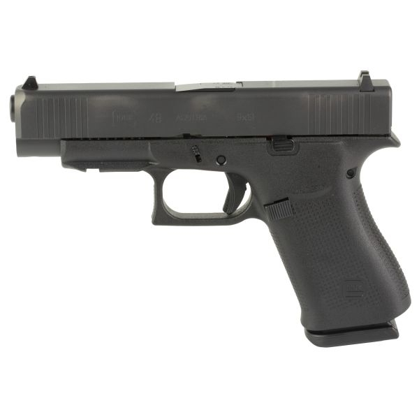 GLOCK 48 9MM 10RD BLK FRONT RAIL