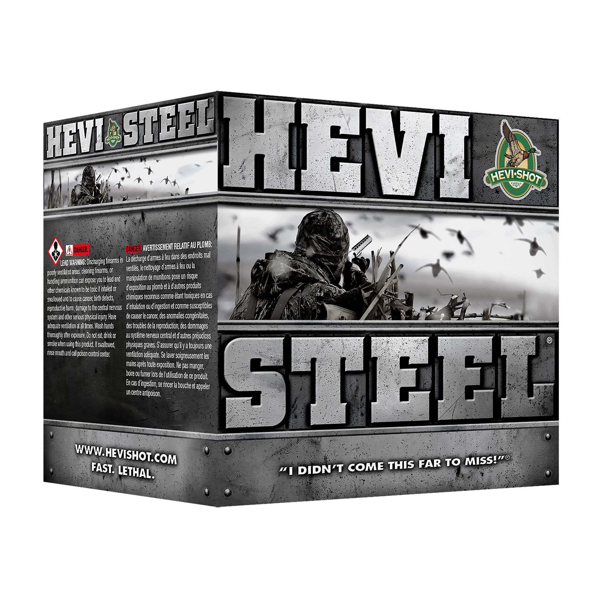 HEVI STEEL 12GA 3.5″ BB 25/250