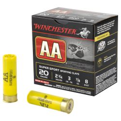 WIN AA SS 20GA 2.75″ #8 25/250