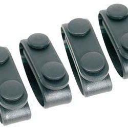BH MOLDED BLT KEEPERS (4) BLK