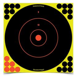 B/C SHT-N-C RND BULLSEYE TGT 12-12″