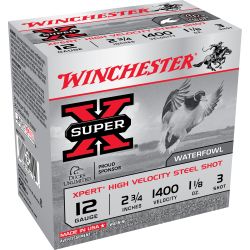WIN SPRX XPT HV 12GA 2.75″ #3 25/250