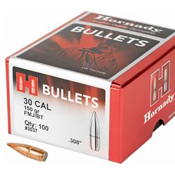 HRNDY FMJ-BT 30CAL .308 150GR 100CT
