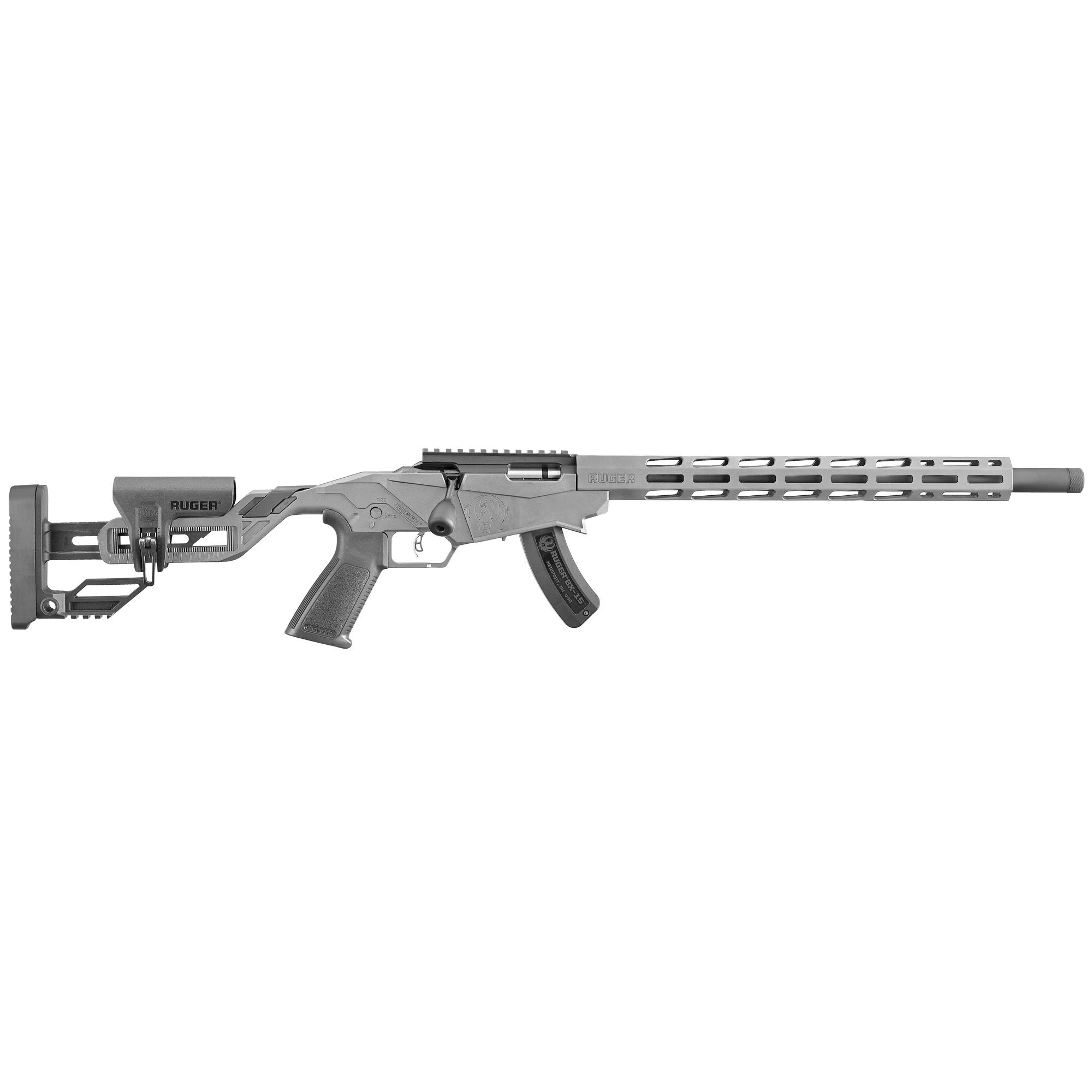 RUGER PREC RIMFIRE 22LR 15RD 18″ GRY