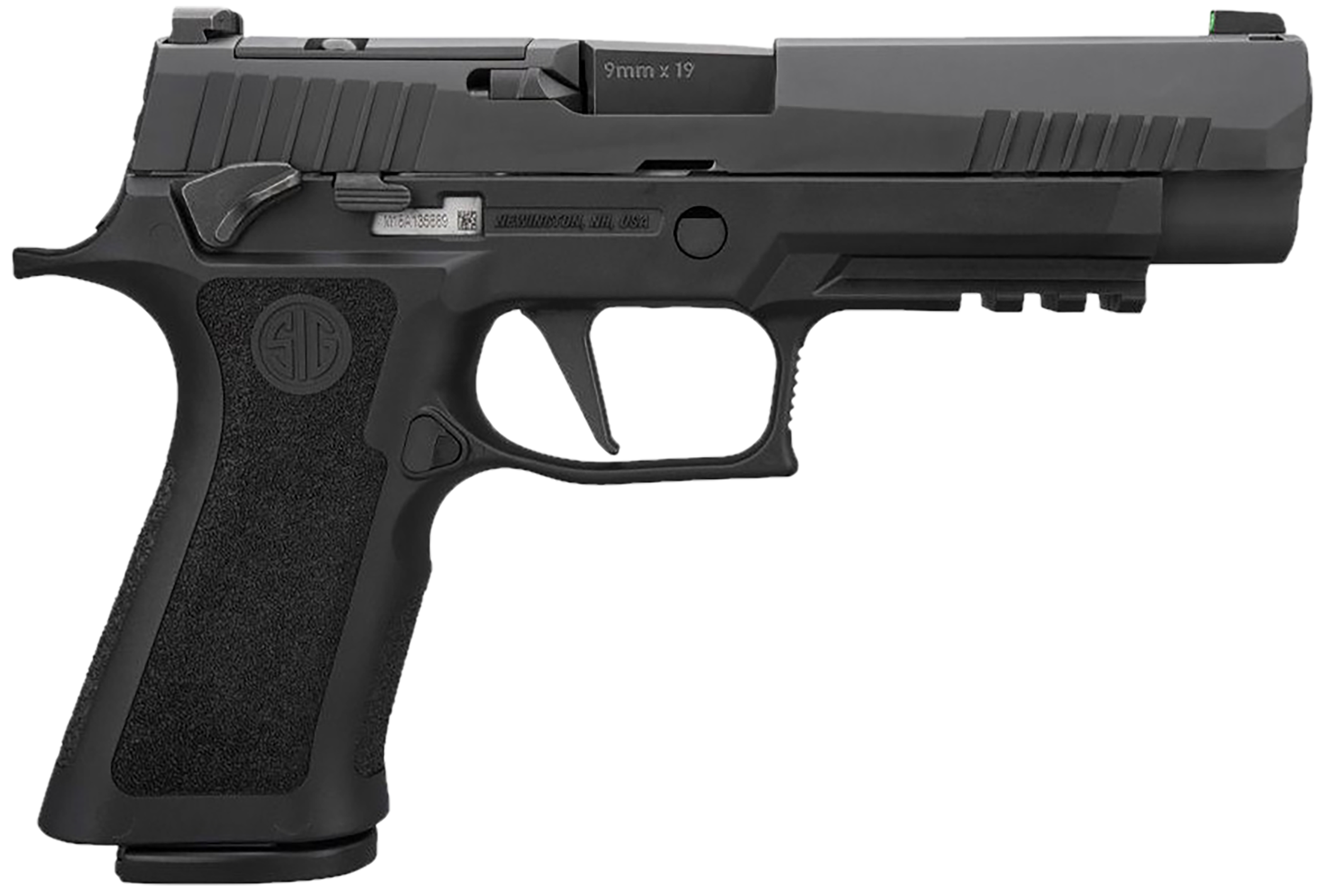 Sig Sauer 320XF9BXRP3MSCA P320-XFULL *CA Compliant 9mm 10+1 4.70″ Black Nitron Stainless Steel Slide Black Textured Grip