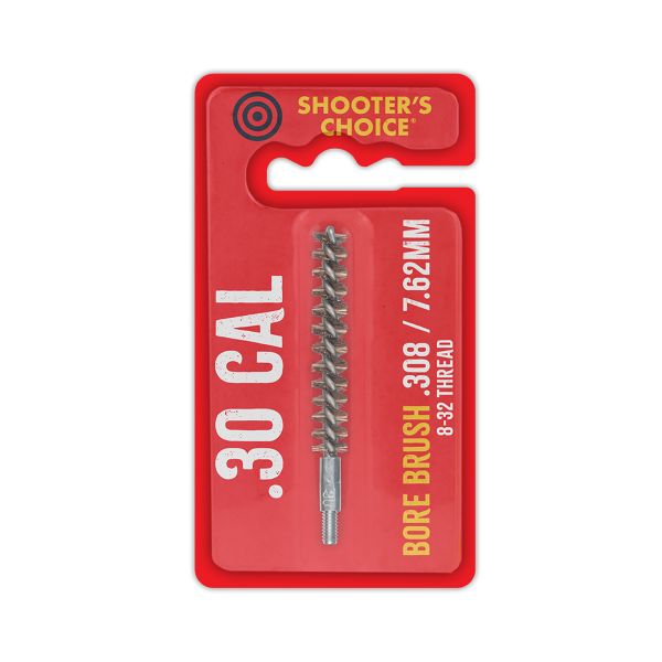 SHOOTERS CHOICE .30CAL BORE BRUSH 3″