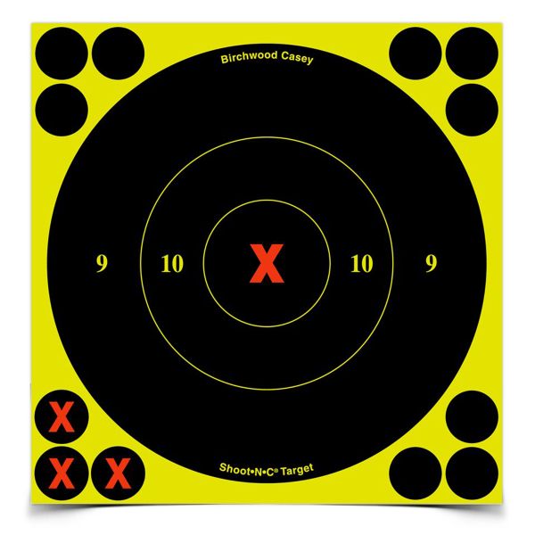B/C SHT-N-C RND X-BULLSEYE TGT 60-6″
