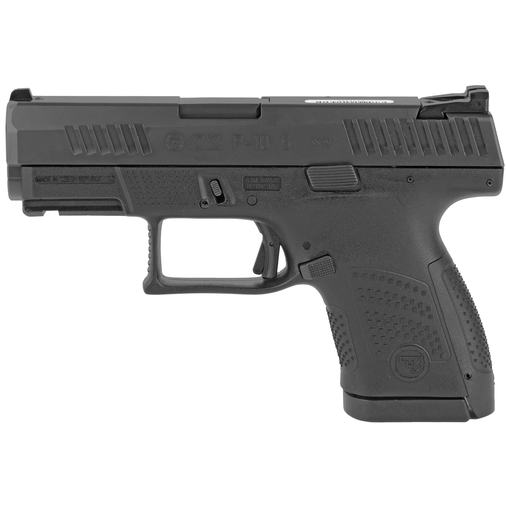 CZ P-10S 9MM 3.5″ BLK 12RD
