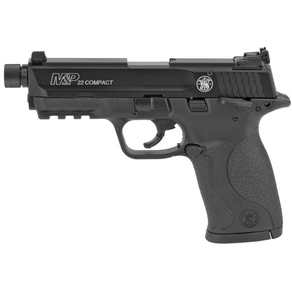S&W M&P 22LR 3.6″ BLK 10RD W/ADPTR