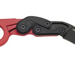 CRKT PROVOKE RED 2.47″ PLAIN EDGE