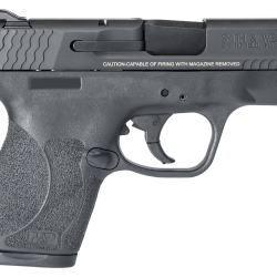 Smith & Wesson 11814 M&P Shield M2.0 Micro-Compact Frame 40 S&W 6+1/7+1, 3.10″ Black Armornite Stainless Steel Barrel & Serrated Slide, Matte Black Polymer Frame, No Thumb Safety
