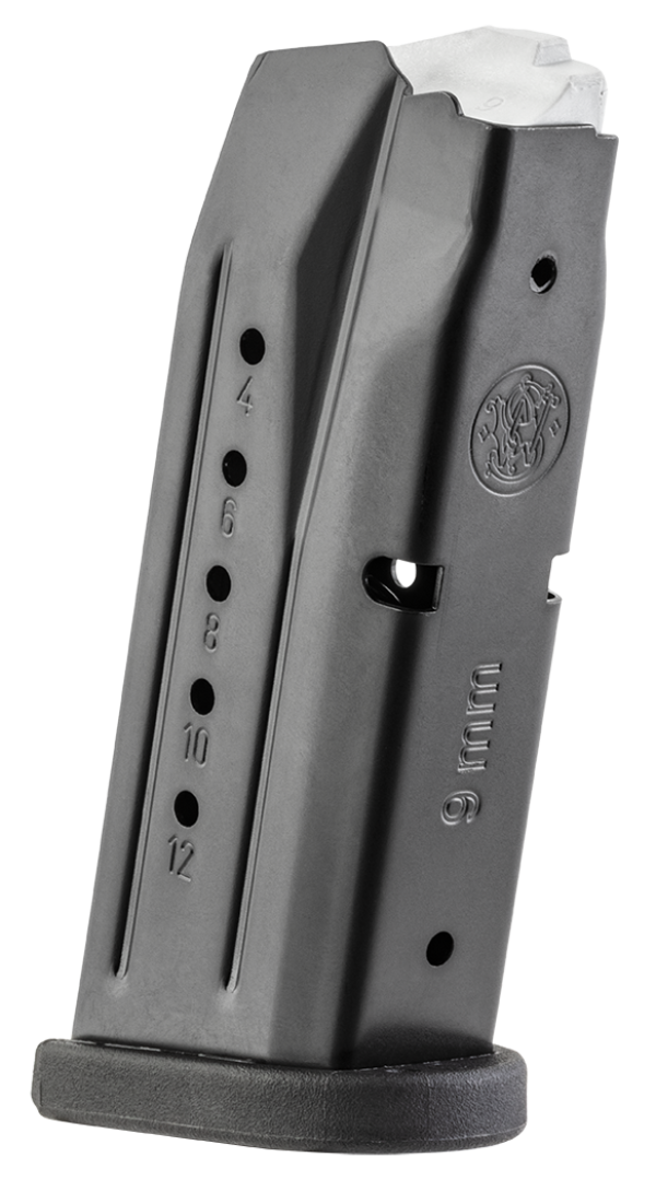 Smith & Wesson 194540000 M&P Compact 12rd 9mmLuger Blued Steel