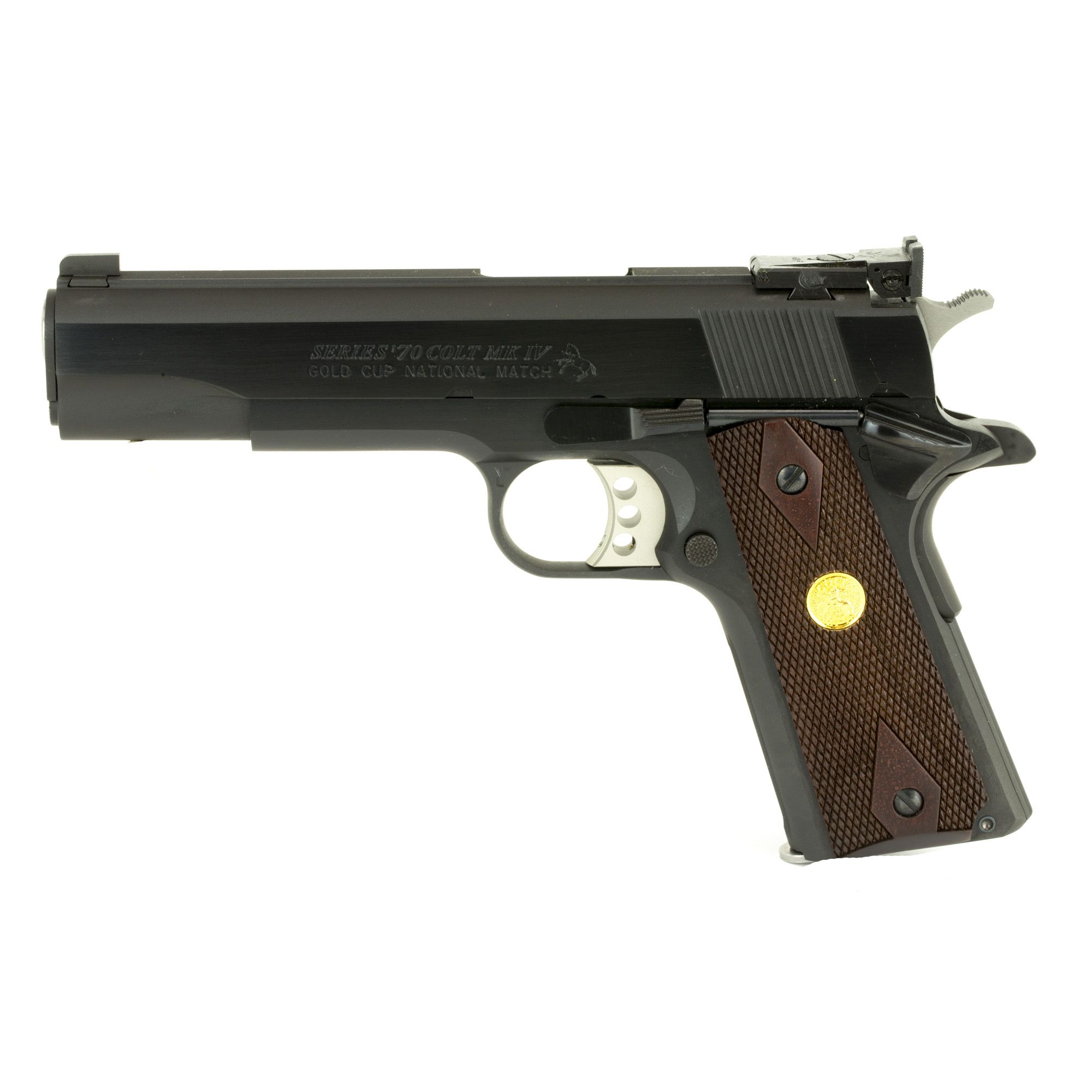 COLT GOLD CUP NTNL MTCH 9MM 5″ BL