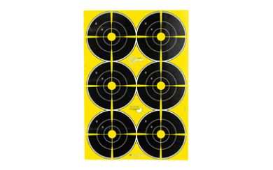 ALLEN EZ AIM 12″X18″ BULLSEYE 8PK