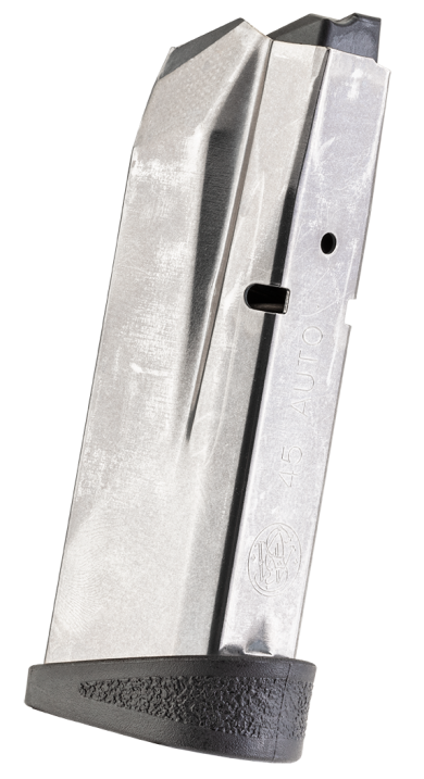 Smith & Wesson 194920000 M&P Compact 8rd 45ACP Black Base Plate Steel