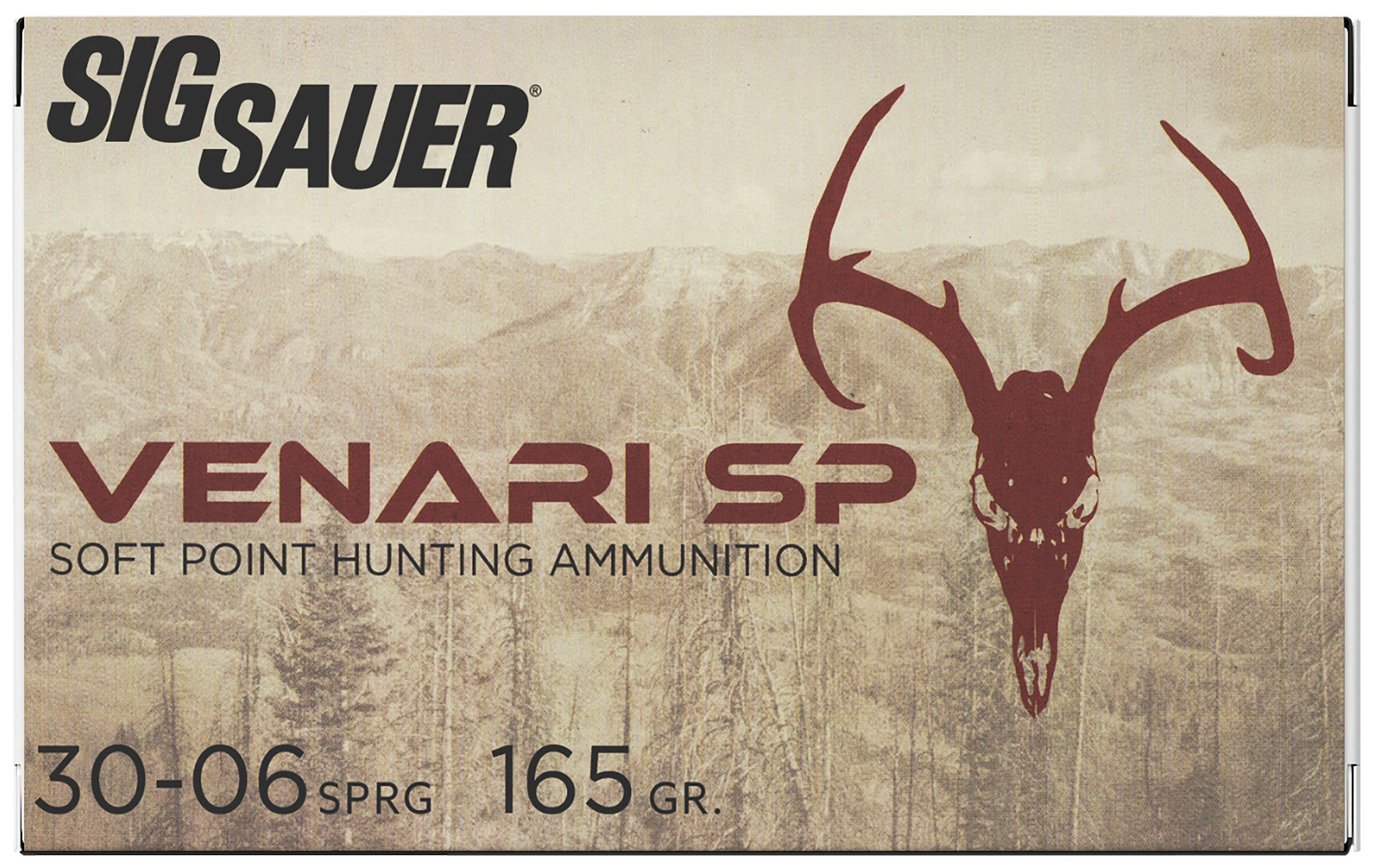 Sig Sauer V3006SP16520 Venari  30-06Springfield 165gr Soft Point 20 Per Box/10 Case