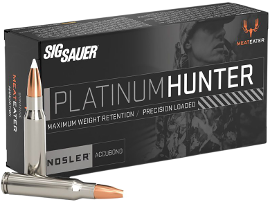 Sig Sauer E308PH16520 Platinum Hunter  308Win 165gr 20 Per Box/10 Case